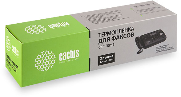 Термопленка Cactus (2шт) 50м для Panasonic (арт. CS-TTRP55)