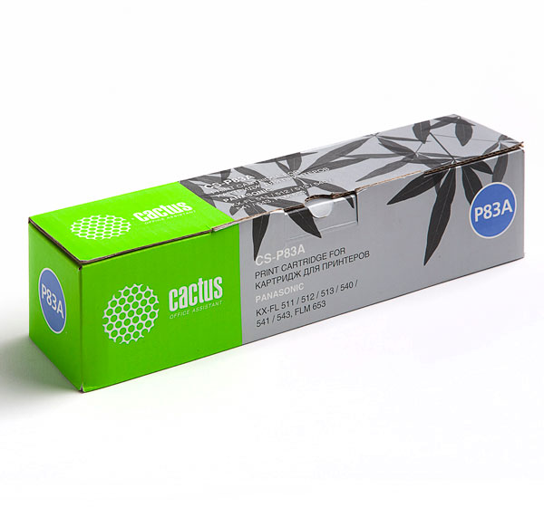Картридж Cactus KX-FA83A7 черный (2500стр.) для Panasonic (арт. CS-P83A)