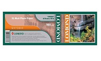 Бумага Lomond XL Matt Paper, 1067 х 50,8 мм, 105 г/м2, 45 метров (арт. 1202053)