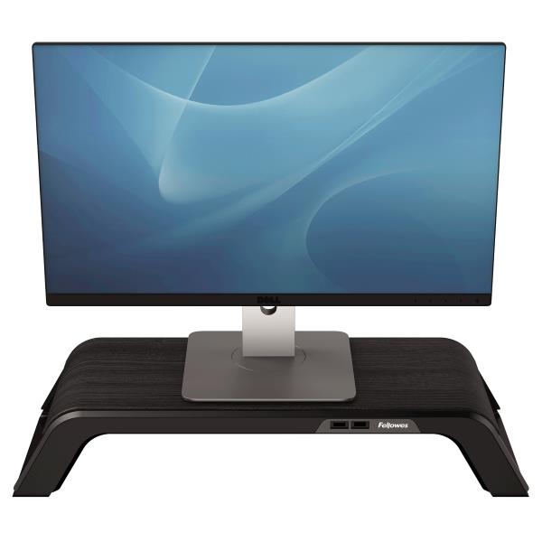 Премиальная подставка для монитора Fellowes Hana™, черная (арт. FS-80605)