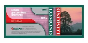 Бумага Lomond XL Glossy Paper, ролик 914 х 50,8 мм, 150 г/м2, 30 метров (арт. 1204032)
