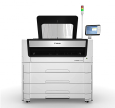 Лазерный широкоформатный принтер Canon plotWAVE T75 P4R CO с четырьмя рулонами, без крышки (арт. PlotWave T75 P4R CO)