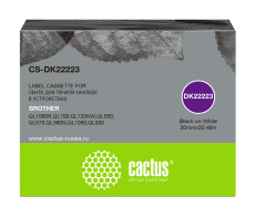 Картридж ленточный Cactus черный (арт. CS-DK22223)
