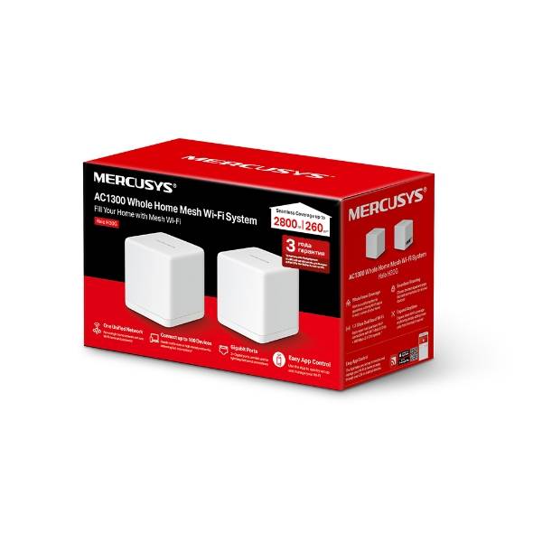 Mesh-система Mercusys Halo H30G(2-pack) (арт. Halo H30G(2-pack))
