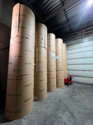 Рулонная бумага Илим в Мастер Ролях Омела, 1372 мм, 130 г/м², 76,2 мм (3″), цена за 1 кг (арт. Omela1370)