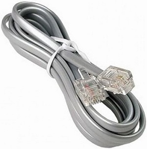 Телефонный кабель с разъемами RJ-11 Xerox для WC 6400 X/XF (арт. 117K45370)