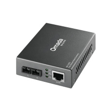 Конвертер/ 10/100Mbps RJ45 to 100Mbps single-mode SC fiber Converter, Full-duplex,up to 20Km, switch