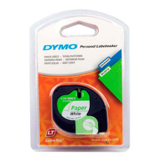 Лента DYMO бумажная белая для LT-100H (12 мм x 4 м) (арт. S0721510)