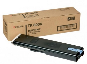 Оригинальный тонер-картридж Kyocera TK-800K (чёрный, 25000 стр.) (арт. 370PB0KL)