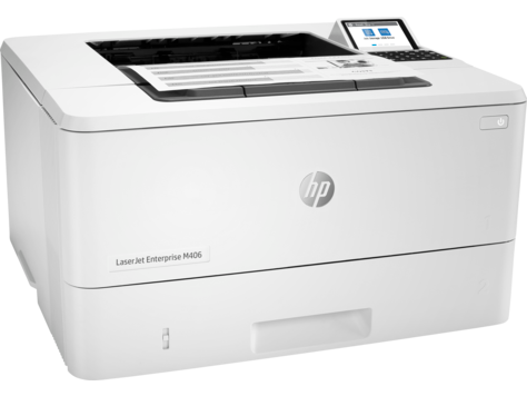 Принтер лазерный черно-белый HP LaserJet Enterprise M406dn (арт. 3PZ15A)