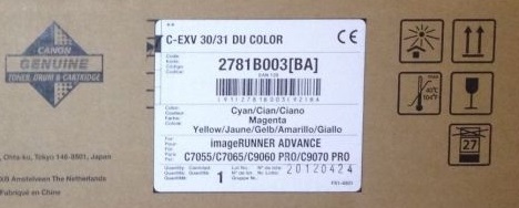 Фотобарабан Canon C-EXV 30/31 (арт. 2781B003BA)