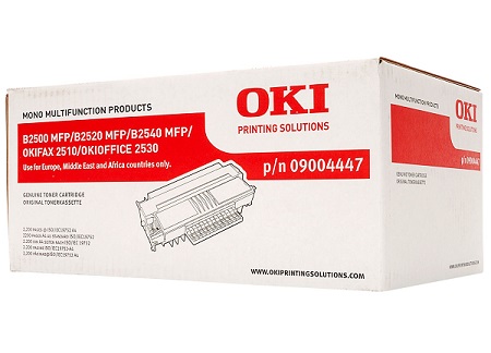 Тонер-картридж OKI Черный B2500/2520/2540MFP (2200 стр. A4) (арт. 09004447)