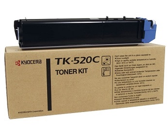 Оригинальный тонер-картридж Kyocera TK-520C (голубой, 4000 стр.) (арт. 1T02HJCEU0)