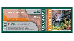 Бумага Lomond XL Matt Paper, 914 x 50,8 мм, 105 г/м2, 45 метров (арт. 1202052)