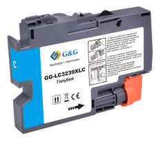 Картридж G&G (голубой, 52 мл.) (арт. GG-LC3239XLC)