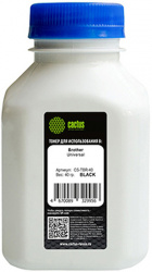 Тонер Cactus (черный, 40 г) (арт. CS-TBR-40)