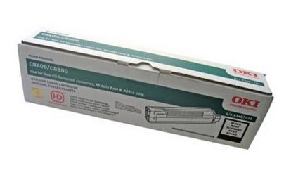 Тонер-картридж OKI черный для C8600/8800 (6000 стр.) (арт. 43487724)