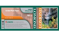 Бумага Lomond XL Matt Paper, 610 x 50,8 мм, 105 г/м2, 45 метров (арт. 1202051)