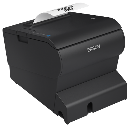 Чековый принтер Epson TM-T88VII (112): USB, Ethernet, Serial, PS, Black (арт. C31CJ57112)
