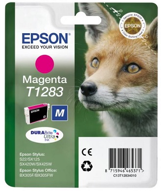 Картридж Epson T1283 M Magenta (арт. C13T12834022)