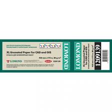 Бумага Lomond Бумага инженерная Lomond матовая Standart,  420 х 76 мм, 80 г/м2, 175 метров (арт. 1209139)