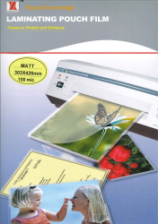 Пленка для ламинирования Royal Sovereign матовая, А3, 100мкм (50/25/25) (100 шт.) (арт. 1565)