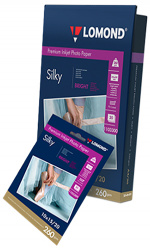 Бумага Lomond Silky, ярко-белая с атласной поверхностью, А4, 260 г/м², по 20 листов в пачках (арт. 1103400)