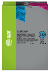 Струйный картридж Cactus 953 черный (58 мл.) (арт. CS-L0S58AE)