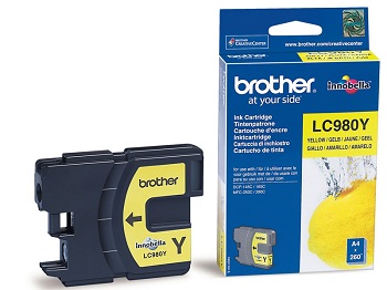 Картридж Brother LC-980Y (арт. LC980Y)