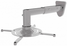 Кронштейн для проектора Cactus серебристый макс.10кг настенный и потолочный поворот и наклон (арт. CS-VM-PR05B-AL)