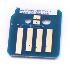 Чип Булат для Xerox WorkCentre 7120 / 7125 006R01464 Сyan (15k) (арт. EURXWC7120020)