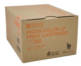 Картридж Ricoh Color LP Print cartridge type 260 Yellow (арт. 888447)