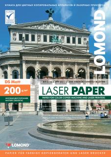 Бумага Lomond БУМАГА ДЛЯ ЛАЗЕРНОЙ ПЕЧАТИ 200/А4/250Л (арт. 0300341)