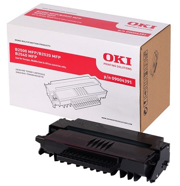 Тонер-картридж OKI Черный B2500/2520/2540MFP (4000 стр. A4) (арт. 09004391)