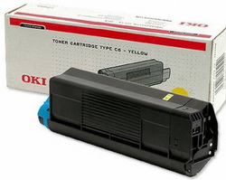 Тонер-картридж OKI желтый для C5100/5200/5300/5400 (5000 стр.) (арт. 42127488)