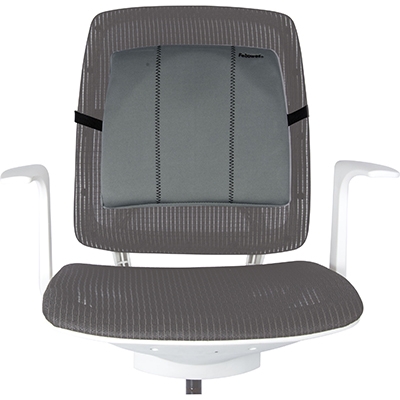 Подушка для кресла Fellowes Slimline, серая (арт. FS-91909)