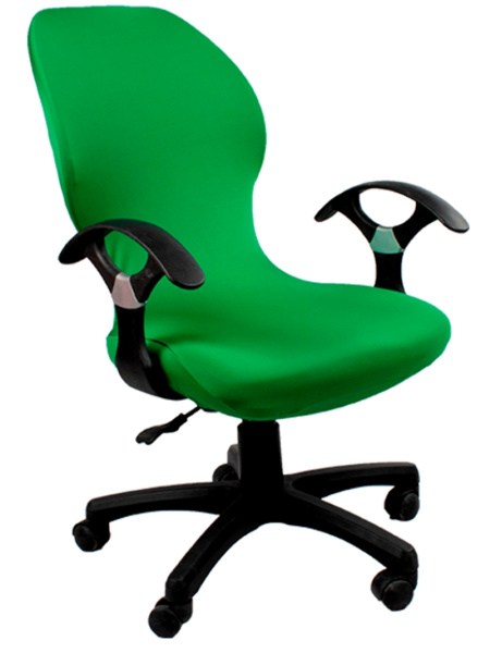 Чехол на компьютерное кресло и стул ГЕЛЕОС 709 (темно-зеленый) (арт. ГЧ00709)