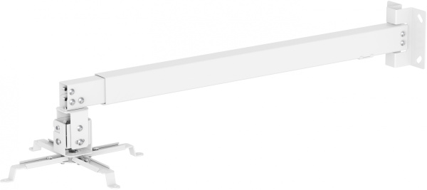 Кронштейн для проектора Cactus белый макс.23кг настенный и потолочный поворот и наклон (арт. CS-VM-PRE01-WT)