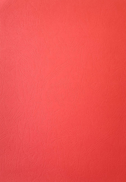 Картонные обложки для брошюровки Реалист кожа, А4, красные (100 шт.) (арт. 3909)