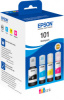 Оригинальный заправочный комплект Epson 101 EcoTank 4-colour Multipack (арт. C13T03V64A)