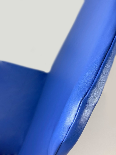 Чехол на компьютерное кресло ГЕЛЕОС 501М (размер М, кожа, синий) (арт. ГЧ00501М)