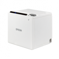 Чековый принтер Epson TM-m30II (111A0): USB + Ethernet + NES + BT, White, PS, UK (арт. C31CJ27111A0)