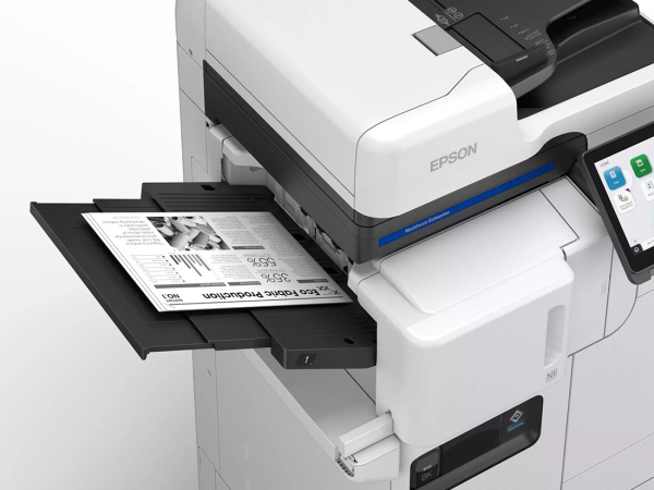 МФУ струйное монохромное Epson WorkForce Enterprise AM-M5500; А3; старт. к-ж в комплекте + лоток P1 (арт. C11CL48402)