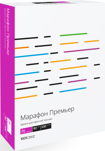 Бумага Technoevolab Марафон Премьер 80 г/м², A4 (500 листов) (арт. 450L91720)