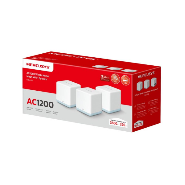 Mesh-система Mercusys Halo H30(3-pack) (арт. Halo H30(3-pack))