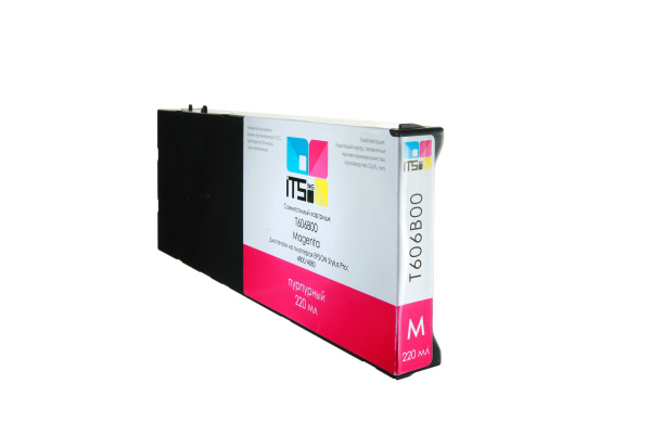 Картридж ITSinks C13T606300 (пурпурный, 220 мл.) (арт. ITS-C13T606300-0220)