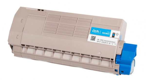 Тонер-картридж Sakura Printing 44318623 для OKI C710, C711, голубой, 11500 к. (арт. SA44318623)