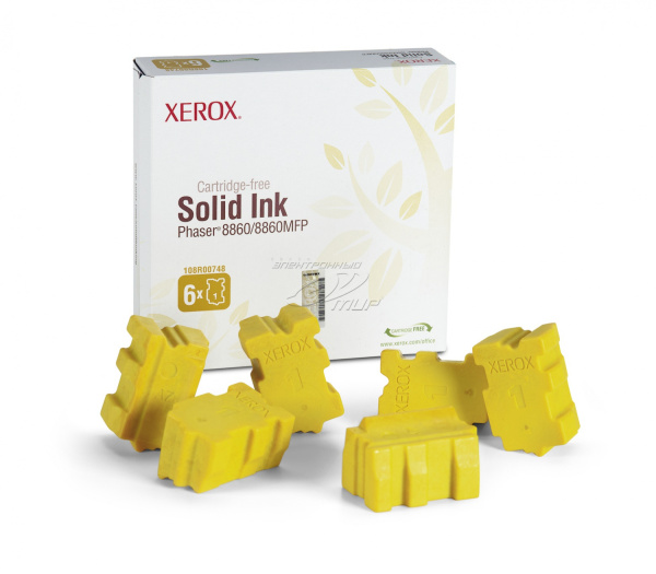 Чернила Xerox Solid Ink Yellow (14K) (арт. 108R00819)
