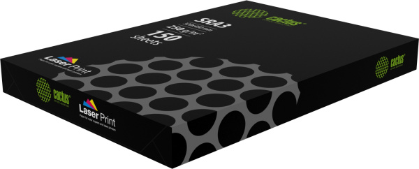 Бумага Cactus (SRA3, 250г/м2, белый, 150л., CIE 170%) (арт. CS-LPSRA3250150)