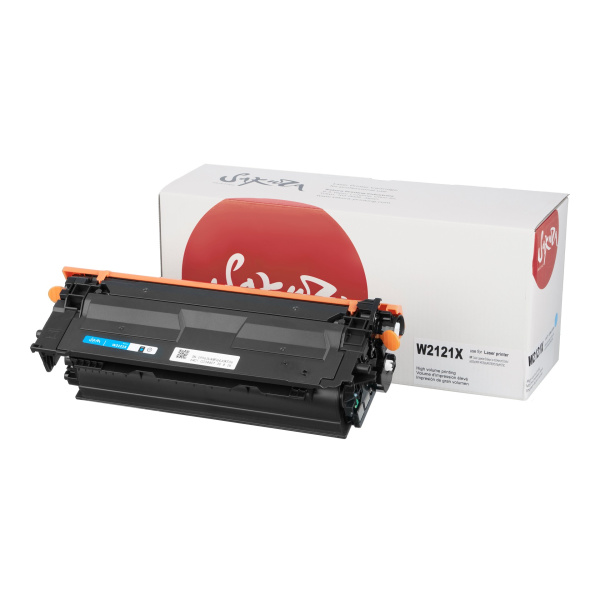 Картридж Sakura Printing W2121X для принтера HP , голубой, 10000к. (арт. SAW2121X)